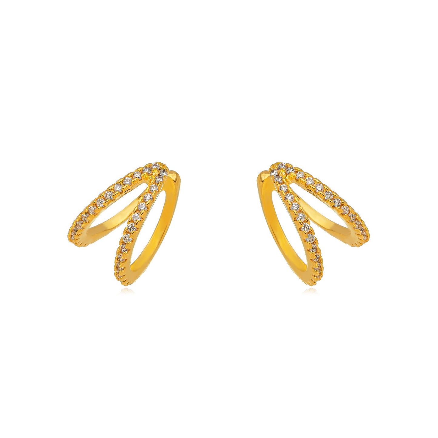 Fake double piercing