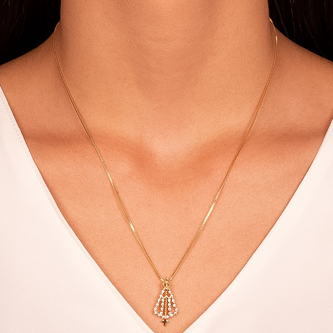 Our lady necklace