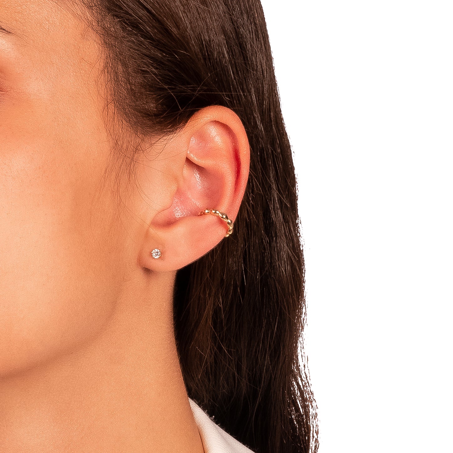 Detailed fake piercing