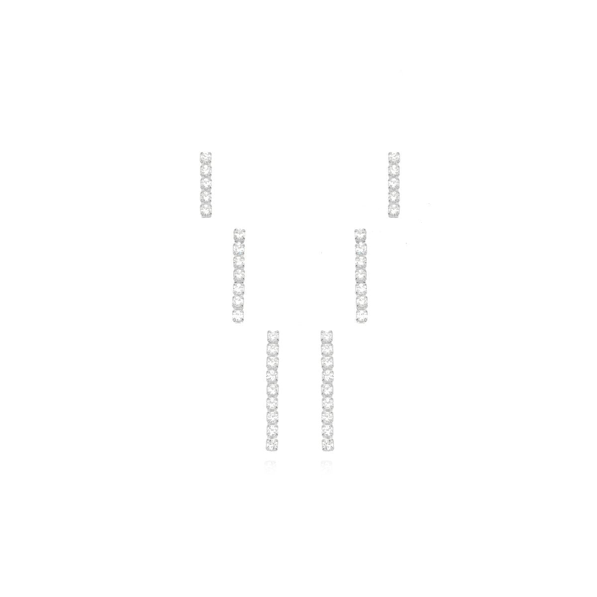 Trio Riviera earring