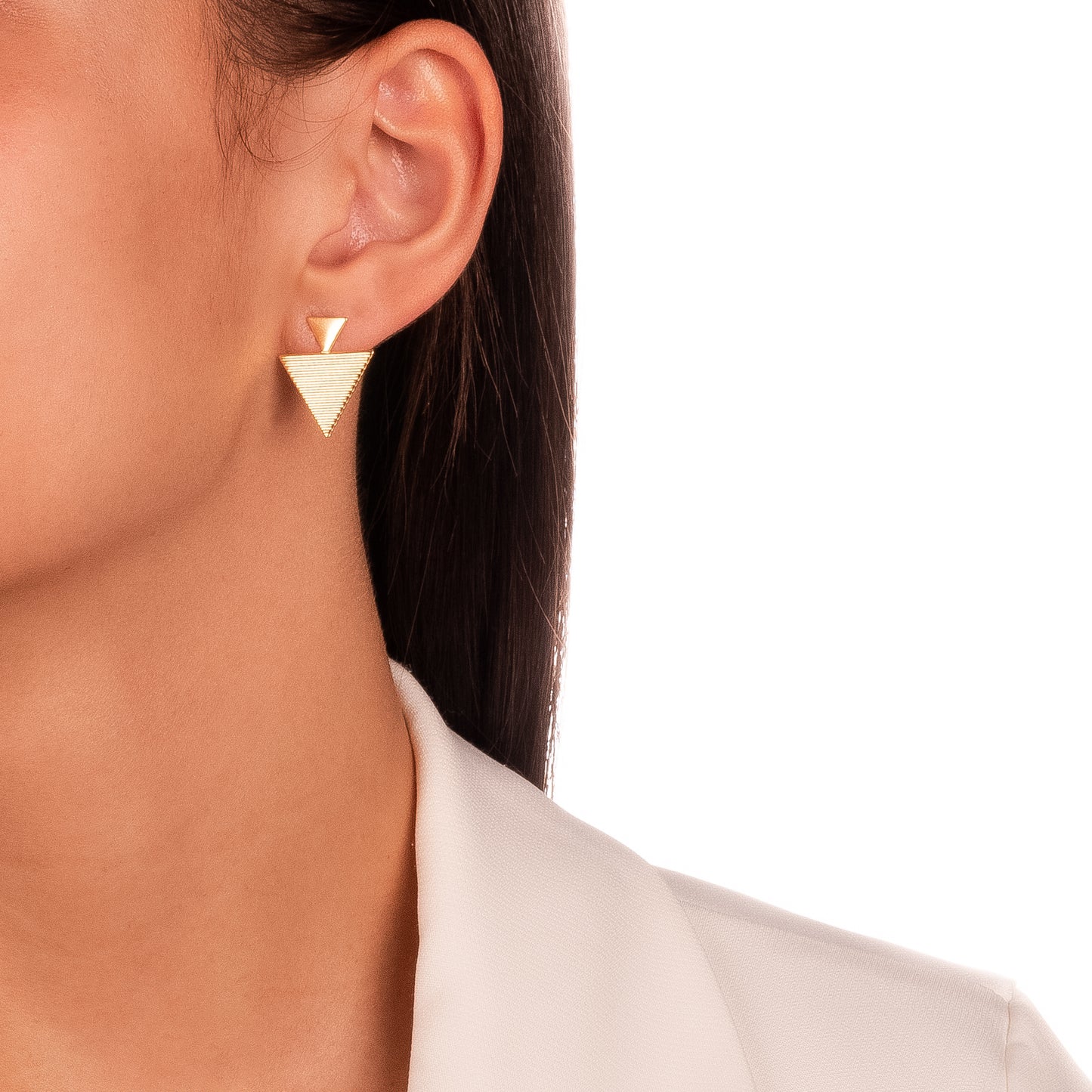 Triangle earring