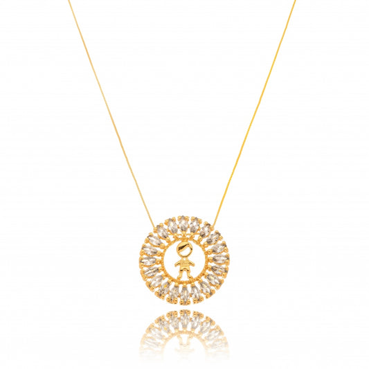 Boy Mandala Necklace