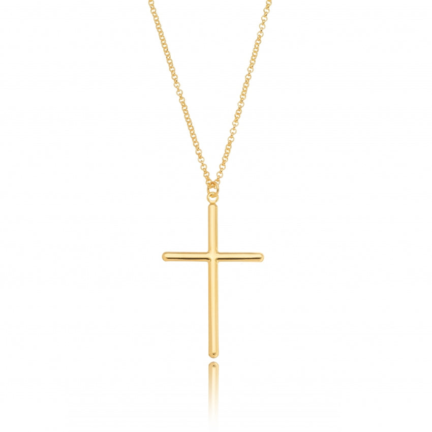 Cross Smooth Necklace
