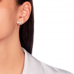 Three flowers earring