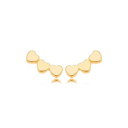Three Hearts  Earring