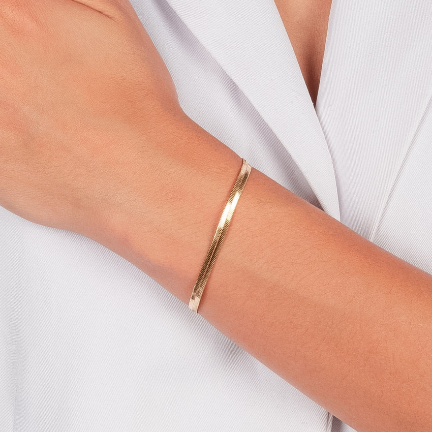 Flat Tape Bracelet 3mm