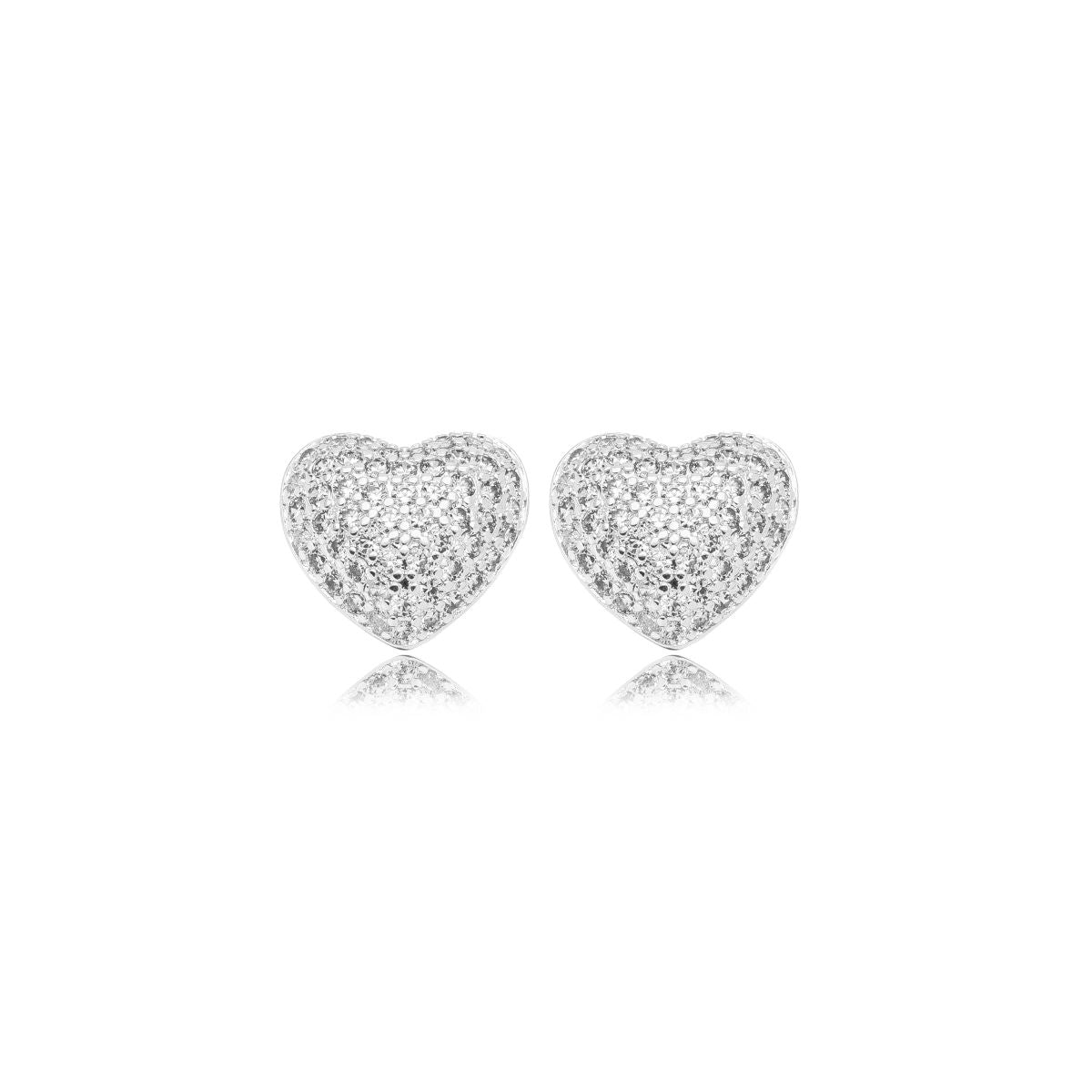 Heart Studded Zirconia