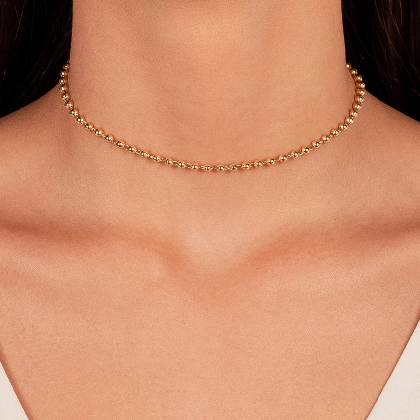 Medium Balls Choker Necklace