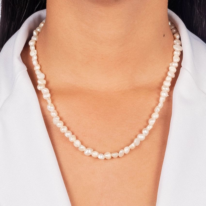 Baroque Pearl Necklace