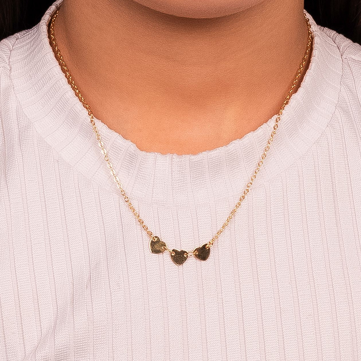 Three Hearts Necklace