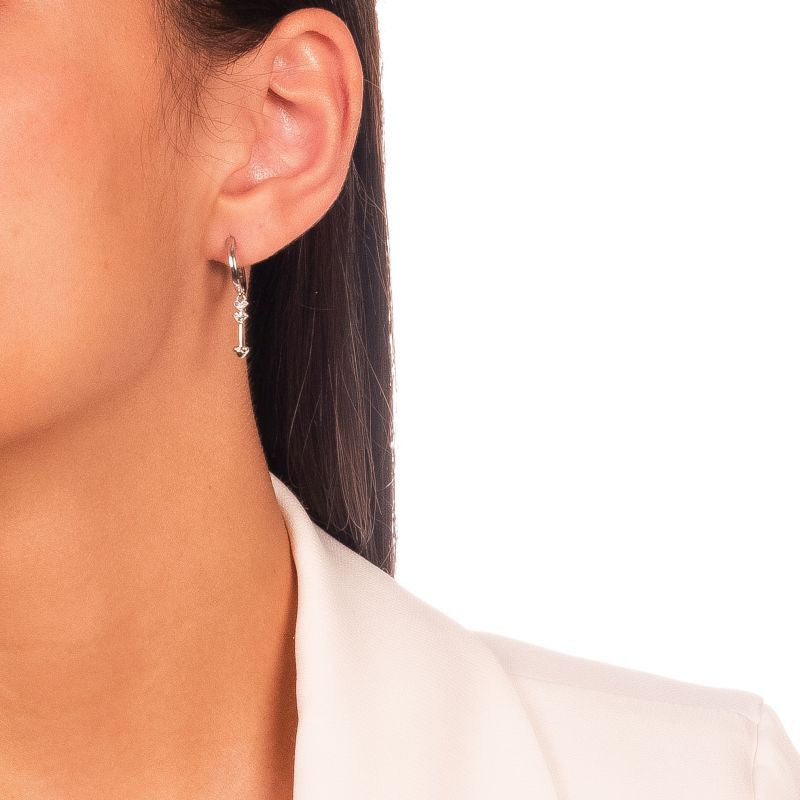 Arrow of love earring
