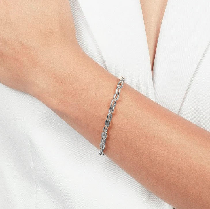 Textured Links Bracelet