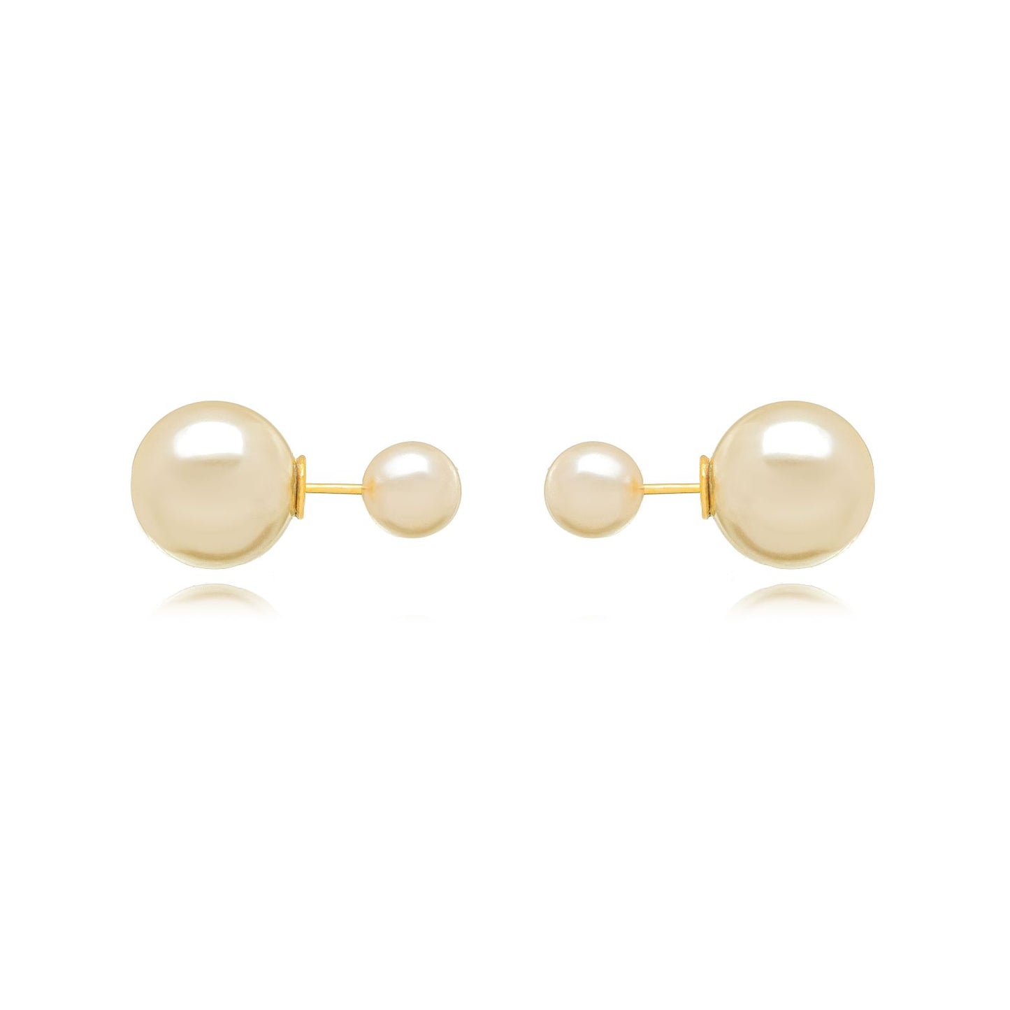 Ear jacket pearl earring