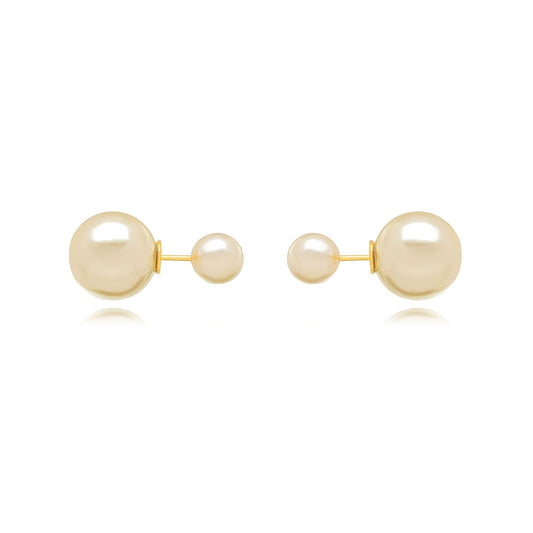 Ear jacket pearl earring