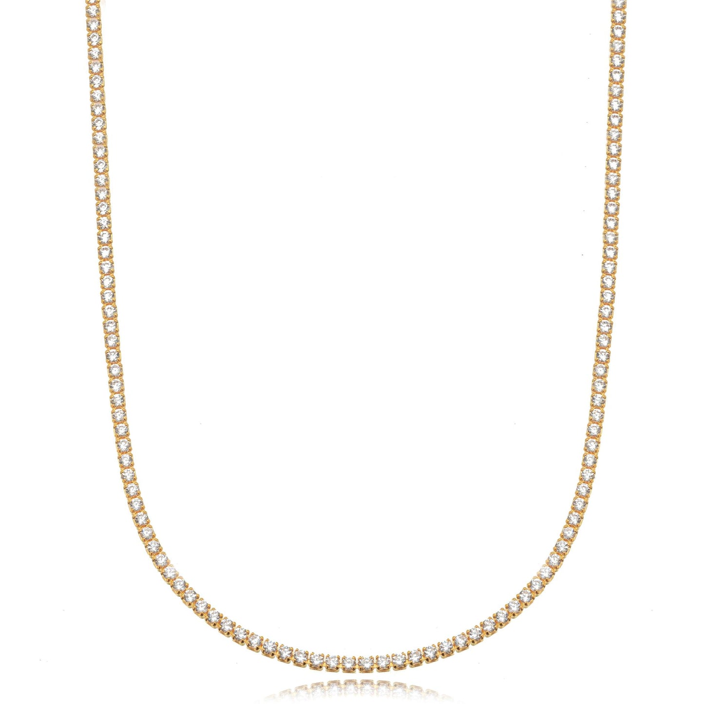 Riviera choker - gold small