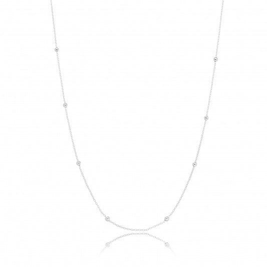 Plain polka dot chain Necklace