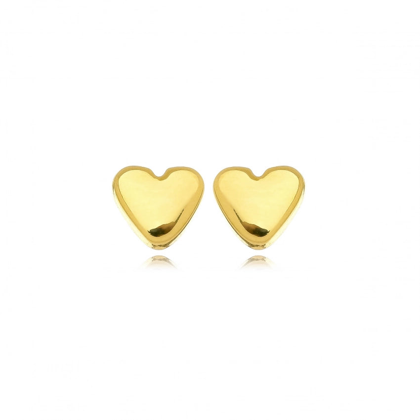 Little heart earring - Gold