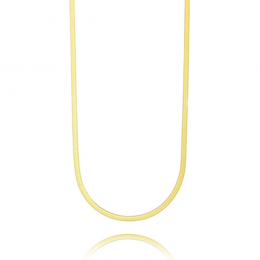 Flat Tape Necklace - 3mm